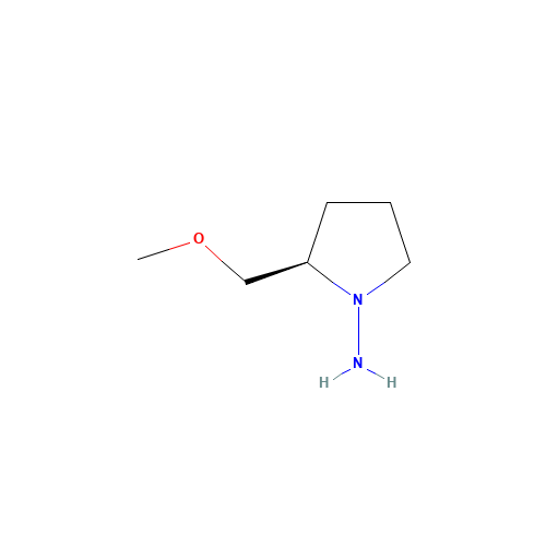 72748-99-3 (R)-(+)-1-AMINO-2-(METHOXYMETHYL)PYRROLIDINE chemical structure