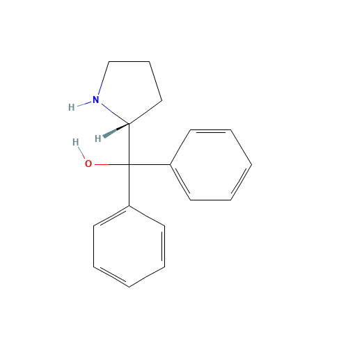 22348-32-9 (R)-(+)-2-(Diphenylhydroxymethyl)pyrrolidine chemical structure