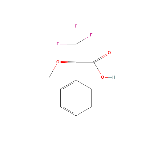 20445-31-2 (R)-(+)-alpha-Methoxy-alpha-trifluoromethylphenylacetic acid chemical structure