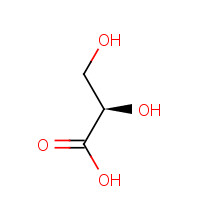 14039-62-7 (2R)-2,3-Dihydroxypropanoic acid chemical structure