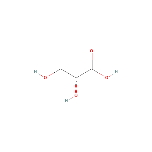 6000-40-4 (2R)-2,3-Dihydroxypropanoic acid chemical structure