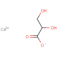 14028-62-7 D(+)GLYCERIC ACID HEMICALCIUM SALT chemical structure