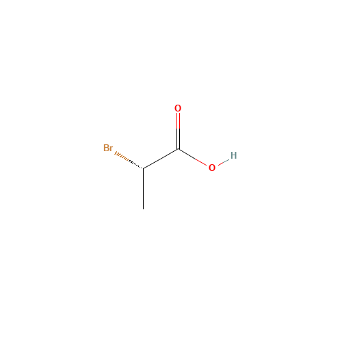 32644-15-8 (S)-(-)-2-BROMOPROPIONIC ACID chemical structure