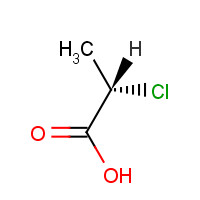 29617-66-1 (S)-(-)-2-Chloropropionic acid chemical structure