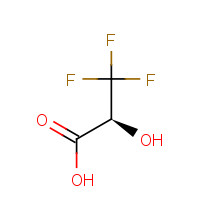 125995-00-8 (S)-(-)-3,3,3-TRIFLUORO-2-HYDROXYPROPANOIC ACID chemical structure