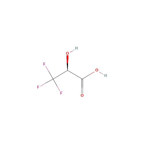 125995-00-8 (S)-(-)-3,3,3-TRIFLUORO-2-HYDROXYPROPANOIC ACID chemical structure