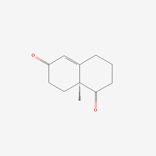 33878-99-8 (S)-(+)-3,4,8,8A-TETRAHYDRO-8A-METHYL-1,6(2H,7H)-NAPHTHALENEDIONE chemical structure