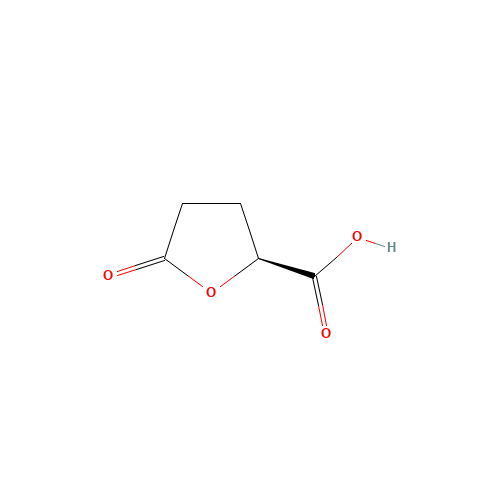 21461-84-7 (S)-(+)-5-OXOTETRAHYDROFURAN-2-CARBOXYLIC ACID chemical structure