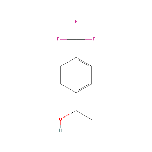 99493-93-3 (S)-1-[4-(TRIFLUOROMETHYL)PHENYL]ETHANOL chemical structure