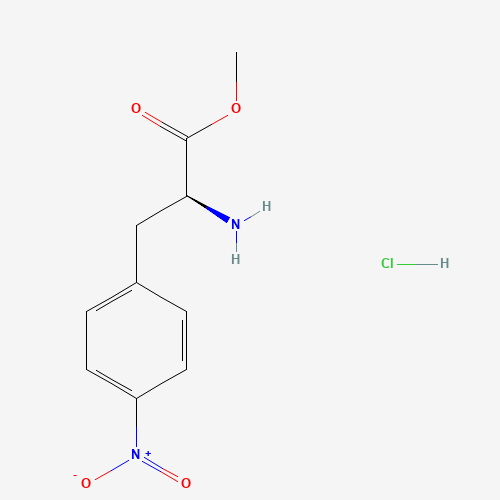 17193-40-7 L-4-Nitrophenylalanine methyl ester hydrochloride chemical structure