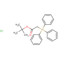 35000-37-4 (TERT-BUTOXYCARBONYLMETHYL)TRIPHENYLPHOSPHONIUM CHLORIDE chemical structure