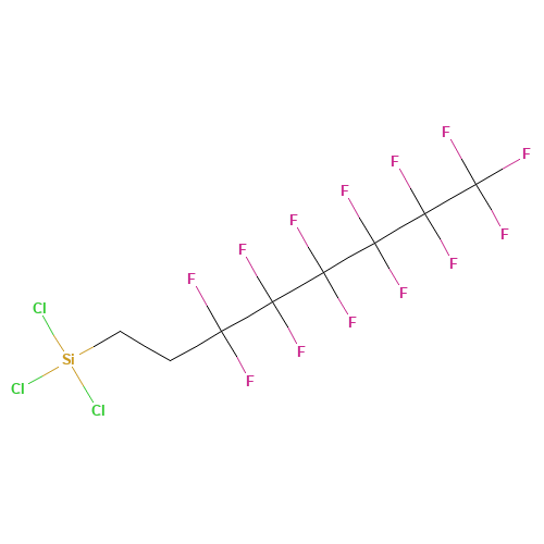 78560-45-9 1H,1H,2H,2H-PERFLUOROOCTYLTRICHLOROSILANE chemical structure
