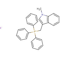 3020-34-6 [(1-Methyl-1H-indol-3-yl)methyl]triphenyl-phosphonium iodide chemical structure