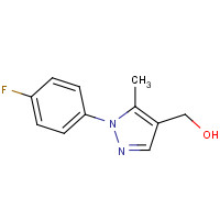 465514-37-8 [1-(4-FLUOROPHENYL)-5-METHYL-1H-PYRAZOL-4-YL]METHANOL chemical structure