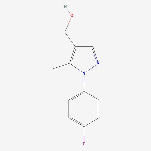 465514-37-8 [1-(4-FLUOROPHENYL)-5-METHYL-1H-PYRAZOL-4-YL]METHANOL chemical structure