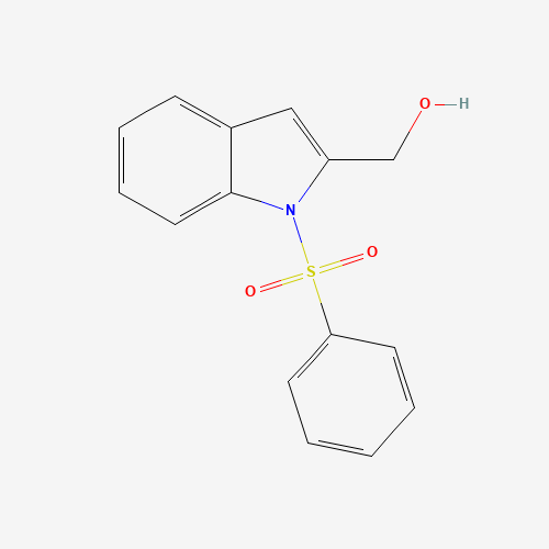 73282-11-8 [1-(PHENYLSULFONYL)-1H-INDOL-2-YL]METHANOL chemical structure