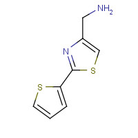 321309-35-7 [2-(2-THIENYL)-1,3-THIAZOL-4-YL]METHYLAMINE chemical structure