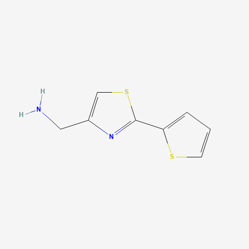 321309-35-7 [2-(2-THIENYL)-1,3-THIAZOL-4-YL]METHYLAMINE chemical structure