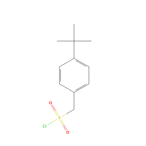 519056-61-2 [4-(TERT-BUTYL)PHENYL]METHANESULFONYL CHLORIDE chemical structure