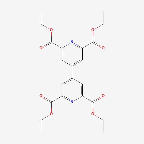 124558-63-0 [4,4'-BIPYRIDINE]-2,2',6,6'-TETRACARBOXYLIC ACID TETRAETHYL ESTER chemical structure