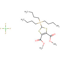 68629-95-8 Phosphonium,[4,5-bis(methoxycarbonyl)-1,3-dithiol-2-yl]tributyl-,tetrafluoroborate(1-) chemical structure