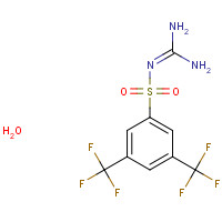 306935-08-0 ([AMINO(IMINO)METHYL]AMINO)[3,5-DI(TRIFLUOROMETHYL)PHENYL]DIOXO-LAMBDA6-SULFANE HYDRATE chemical structure