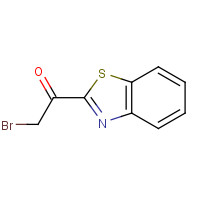 54223-20-0 1-(1,3-Benzothiazol-2-yl)-2-bromo-1-ethanone chemical structure