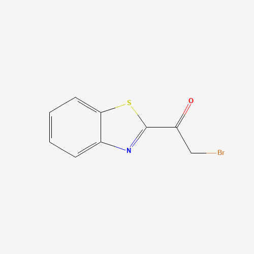 54223-20-0 1-(1,3-Benzothiazol-2-yl)-2-bromo-1-ethanone chemical structure