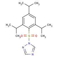 54230-60-3 1-[[2,4,6-Tris(isopropyl)phenyl]sulphonyl]-1H-1,2,4-triazole chemical structure