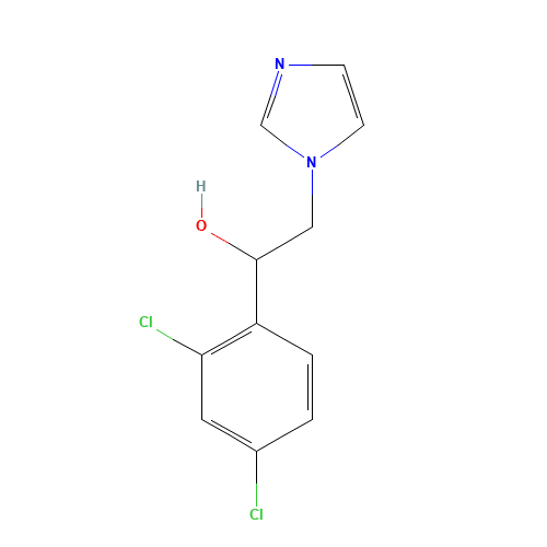 24155-42-8 alpha-(2,4-Dichlorophenyl)-1H-imidazole-1-ethanol chemical structure