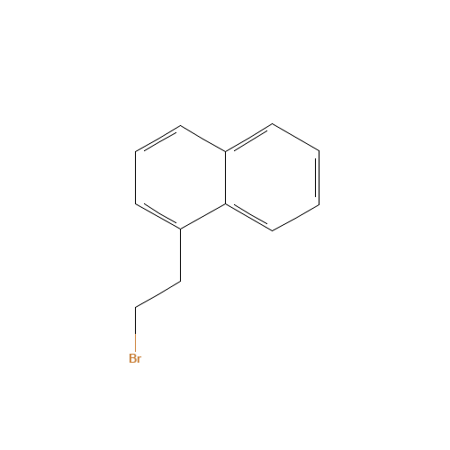 13686-49-2 1-(2-BROMOETHYL)NAPHTHALENE chemical structure