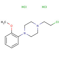 43091-72-1 1-(2-METHOXYPHENYL)-4-(2-CHLOROETHYL)PIPERAZINE DIHYDROCHLORIDE chemical structure