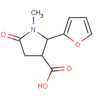 175136-93-3 1-(2-FURYLMETHYL)-5-OXOPYRROLIDINE-3-CARBOXYLIC ACID chemical structure