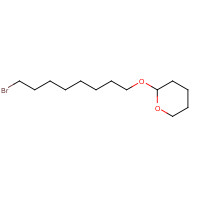 50816-20-1 1-BROMO-8-(TETRAHYDROPYRANYLOXY)OCTANE chemical structure