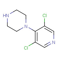 175277-80-2 1-(3,5-DICHLORO-4-PYRIDYL)PIPERAZINE chemical structure