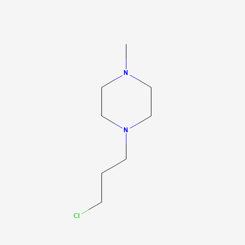 104-16-5 1-(3-Chloropropyl)-4-methylpiperazine chemical structure
