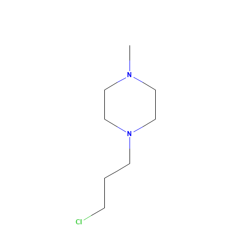 104-16-5 1-(3-Chloropropyl)-4-methylpiperazine chemical structure