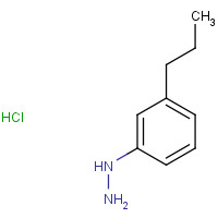 306937-28-0 1-(3-PROPYLPHENYL)HYDRAZINE HYDROCHLORIDE chemical structure