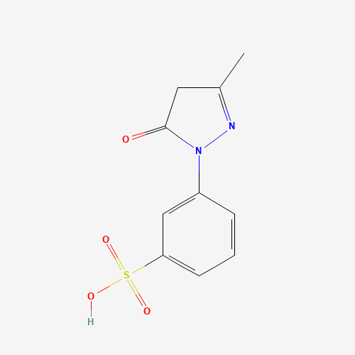 119-17-5 1-(3-Sulfophenyl)-3-methyl-5-pyrazolone chemical structure