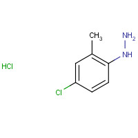 19690-59-6 1-(4-CHLORO-2-METHYLPHENYL)HYDRAZINE HYDROCHLORIDE chemical structure