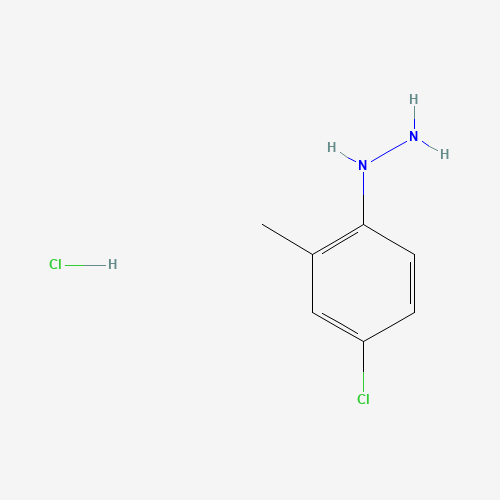 19690-59-6 1-(4-CHLORO-2-METHYLPHENYL)HYDRAZINE HYDROCHLORIDE chemical structure