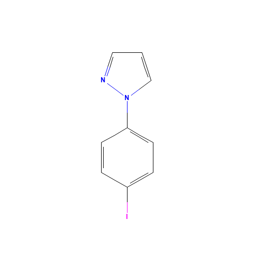 368869-86-7 1-(4-IODOPHENYL)-1H-PYRAZOLE chemical structure