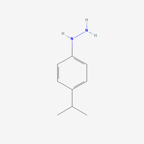 63693-65-2 1-(4-ISOPROPYLPHENYL)HYDRAZINE chemical structure