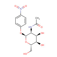 3459-18-5 4-NITROPHENYL-N-ACETYL-BETA-D-GLUCOSAMINIDE chemical structure