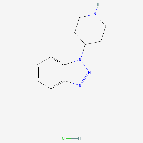 79098-80-9 1-(4-PIPERIDYL)-1H-1,2,3-BENZOTRIAZOLE HYDROCHLORIDE chemical structure