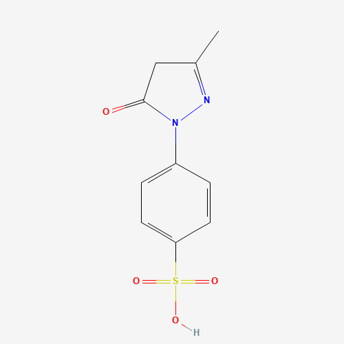 89-36-1 3-Methyl-1-(4-sulfophenyl)-2-pyrazolin-5-one chemical structure