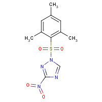 74257-00-4 1-(Mesitylene-2-sulfonyl)-3-nitro-1,2,4-triazole chemical structure