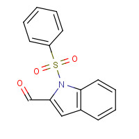 80360-23-2 1-(PHENYLSULFONYL)-1H-INDOLE-2-CARBALDEHYDE chemical structure