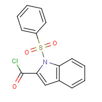 342405-28-1 1-(PHENYLSULFONYL)-1H-INDOLE-2-CARBONYL CHLORIDE chemical structure