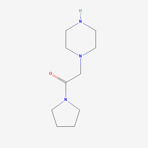 39890-45-4 1-((PYRROLIDINE-1-CARBONYL)METHYL)PIPERAZINE chemical structure